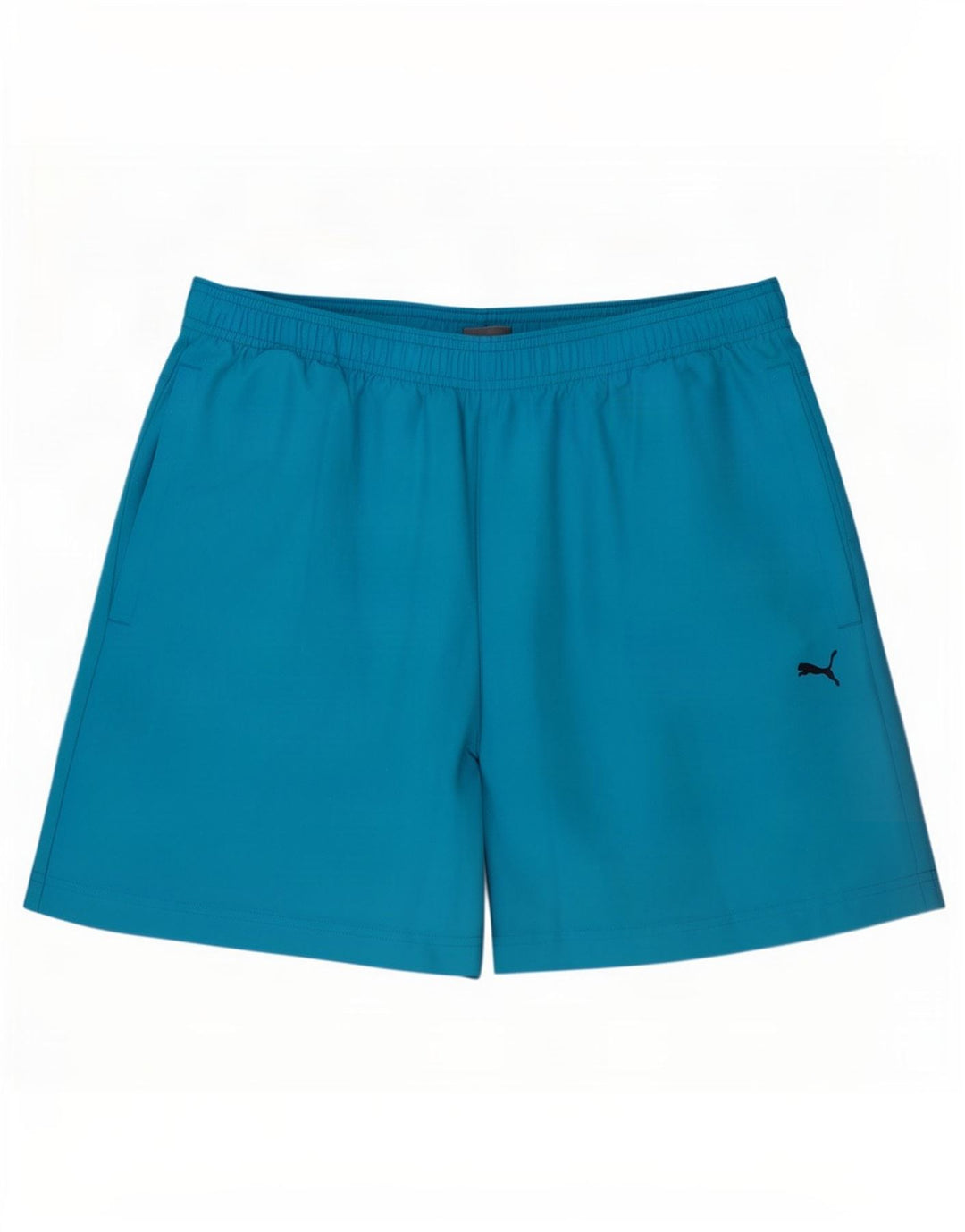 Pantaloni scurți sport grafic Puma pentru bărbați, albastru mediu