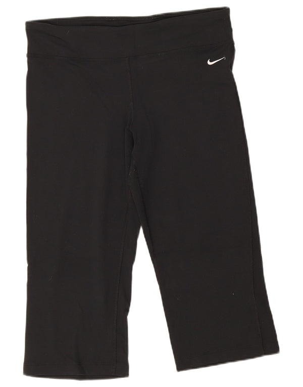 Leggings Nike Dri Fit Capri pentru femei UK 14 Medium Black Nylon