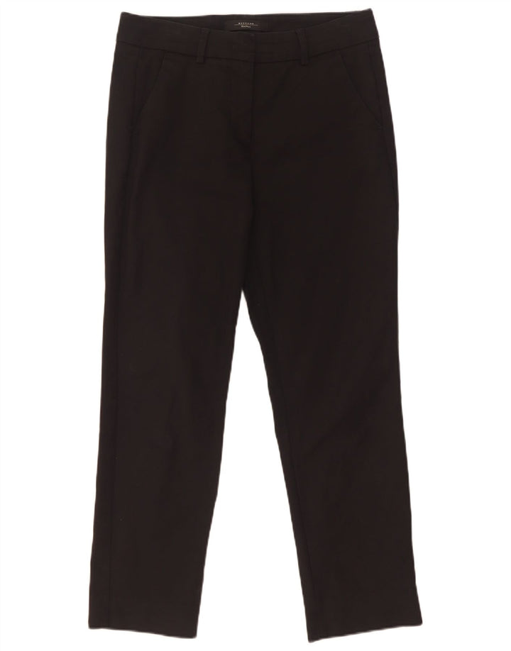 Max Mara Pantaloni chino subțiri de weekend pentru femei L30 L26 negru