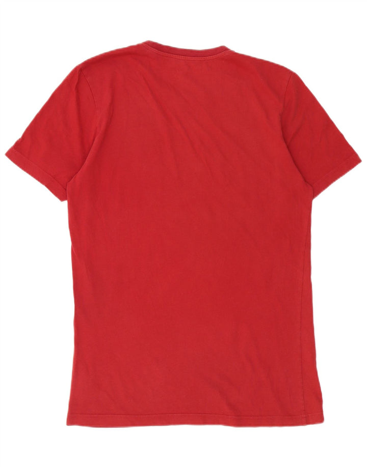 Tricou grafic pentru bărbați Adidas Top mic, roșu, bumbac