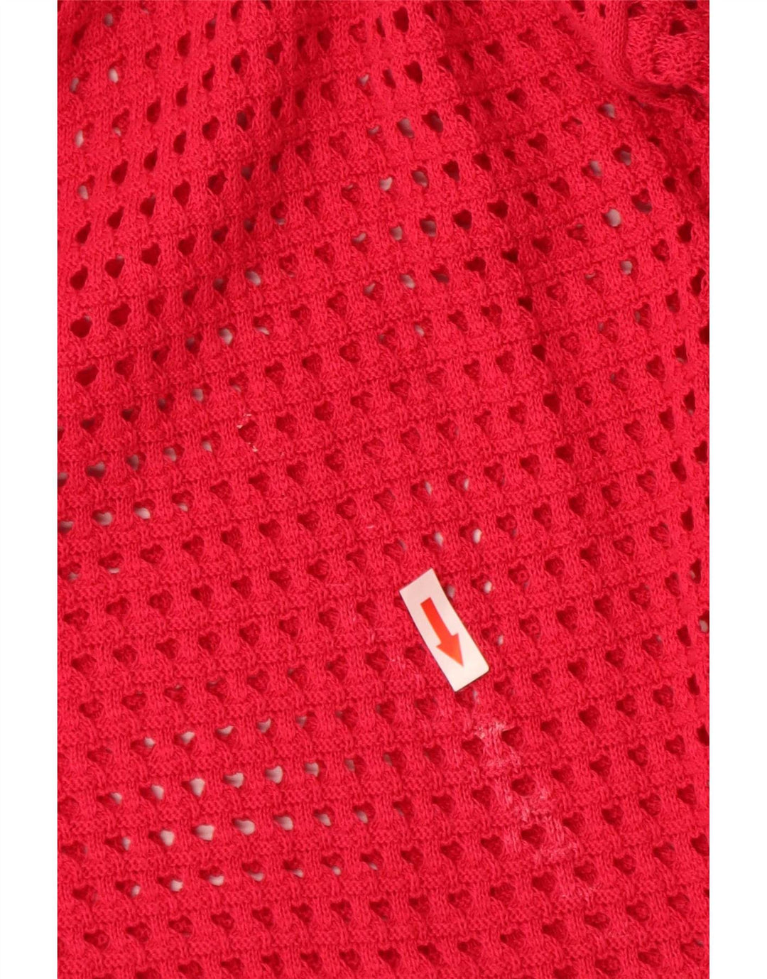 French Connection Pulover cardigan supradimensionat pentru femei UK 14 Medium Red