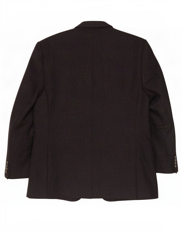 Jachetă Blazer pentru bărbați Lanificio Di Pray, cu 2 nasturi, UK 42 XL, gri Herringbone