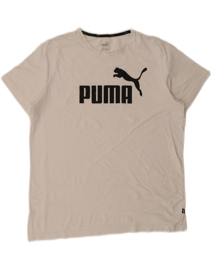 Tricou grafic Puma pentru bărbați Top 2XL alb