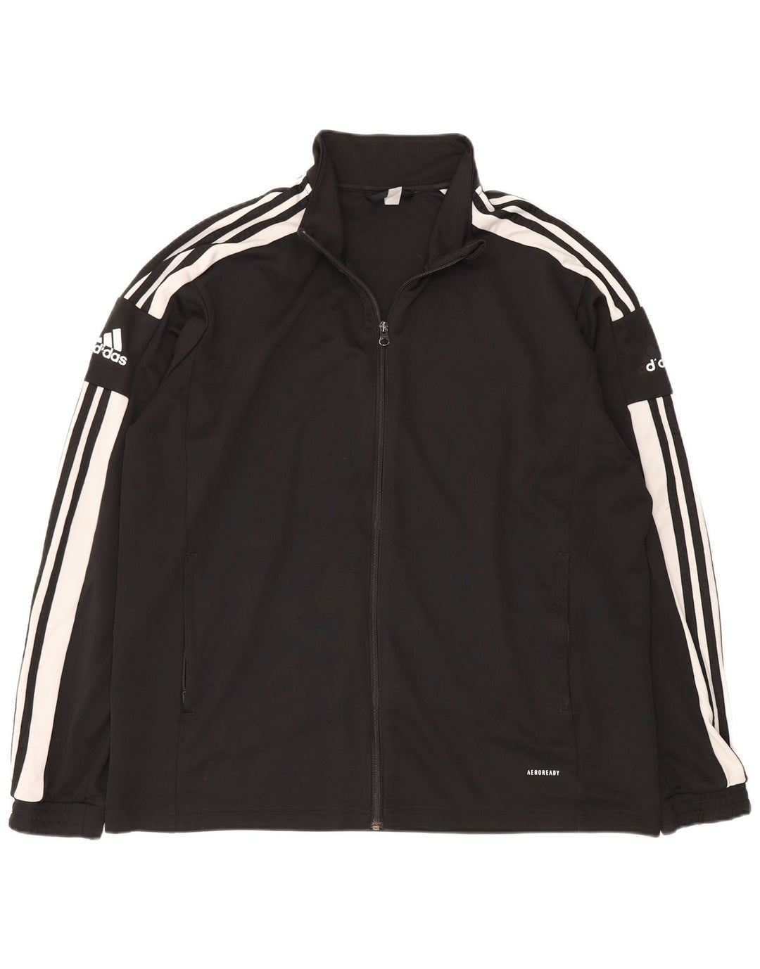 Jachetă de trening Adidas Aeroready Graphic pentru bărbați, 2XL, poliester negru