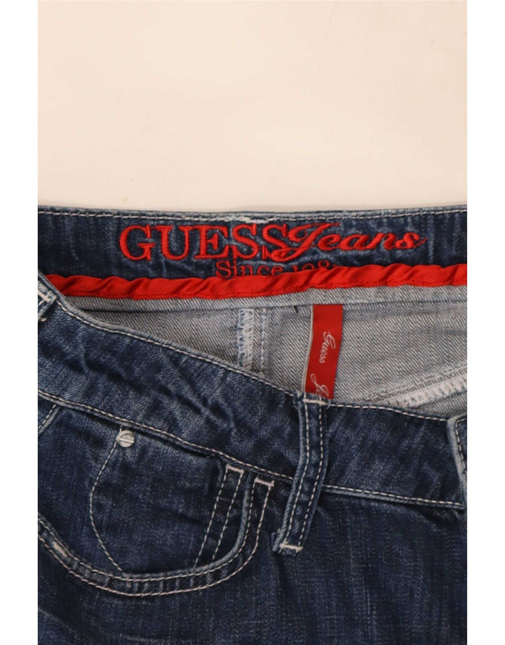 Fusta de blugi pentru femei Guess W28 Medium Blue
