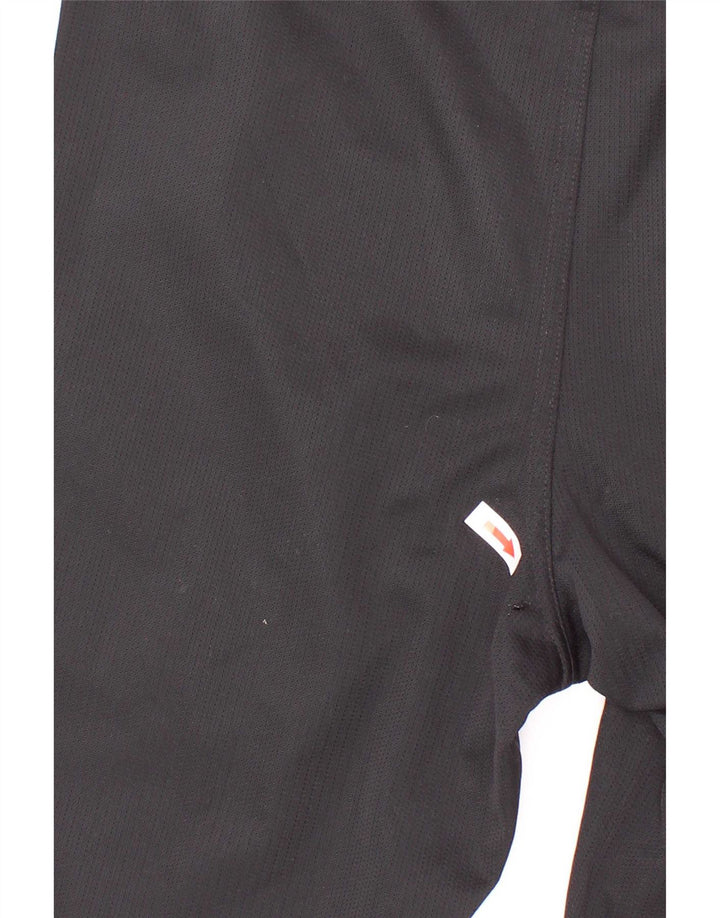 Pantaloni scurți sport adidas băieți 11-12 ani poliester negru