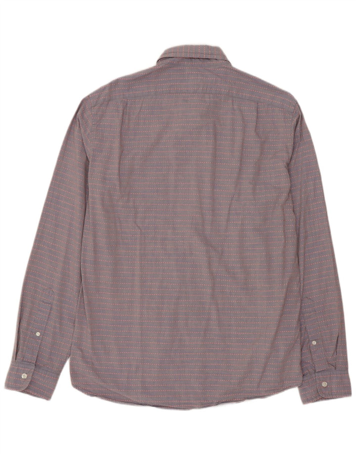 Cămașă Slim Fit pentru bărbați J. CREW, bumbac cu dungi gri mediu