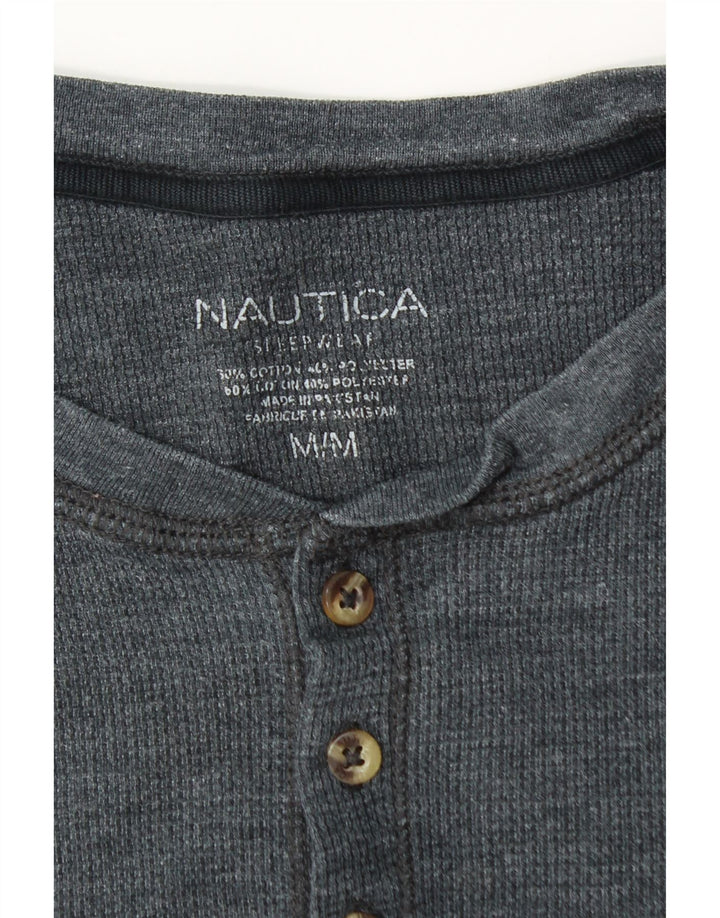 Tricou pentru bărbați Nautica Top Mediu Bleumarin Bumbac