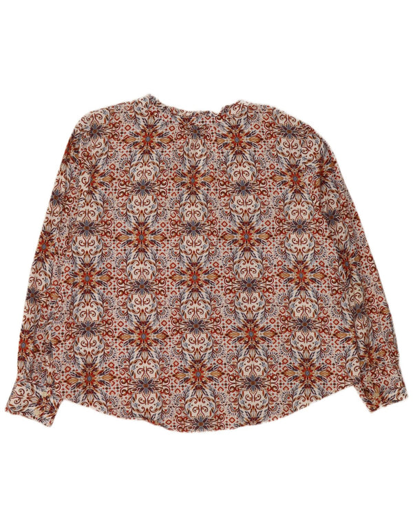 Bluză cămașă pentru femei LOFT pentru femei, UK 18 XL, bumbac Paisley multicolor