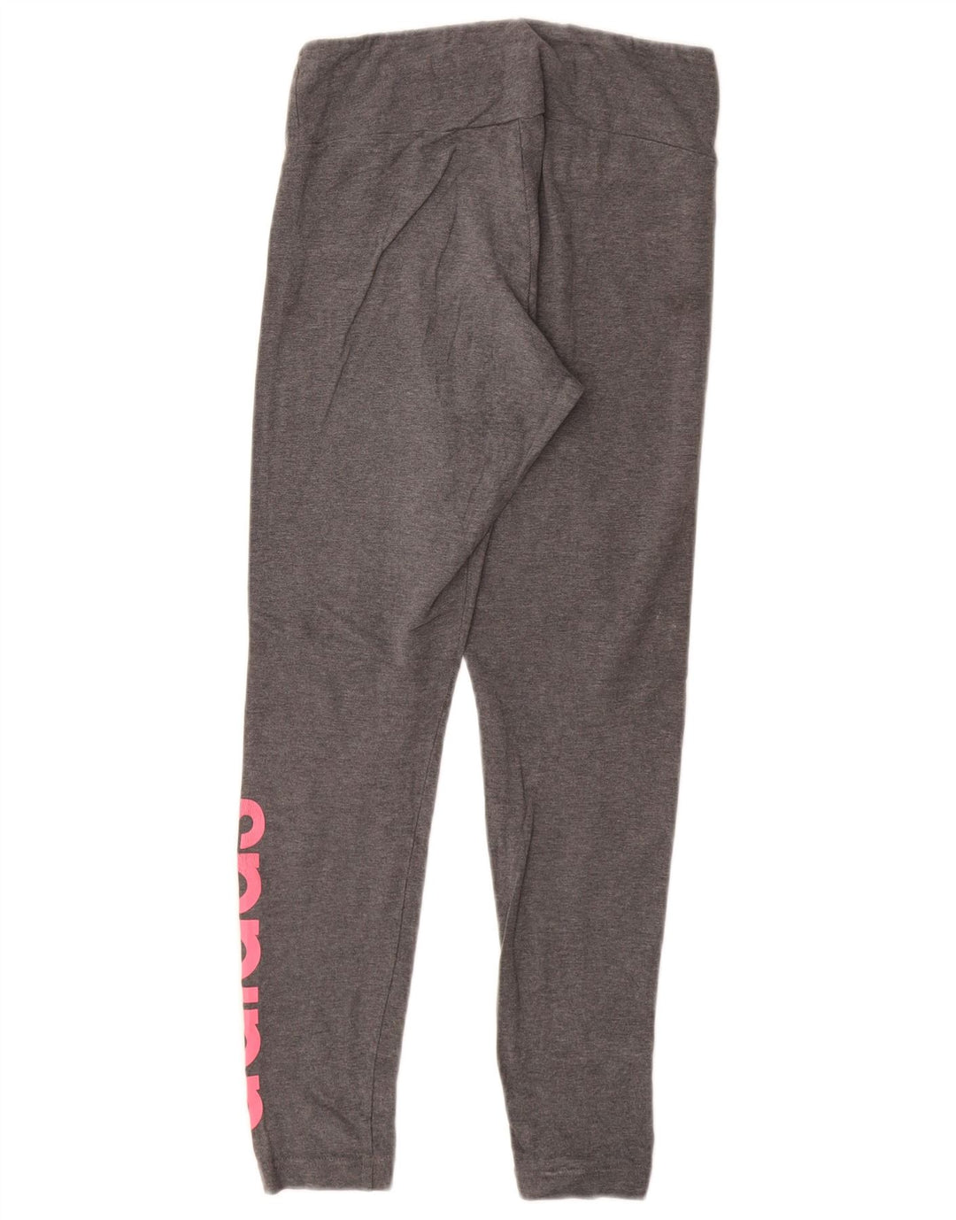ADIDAS Womens Graphic Leggings UK 4/6 XS Grey