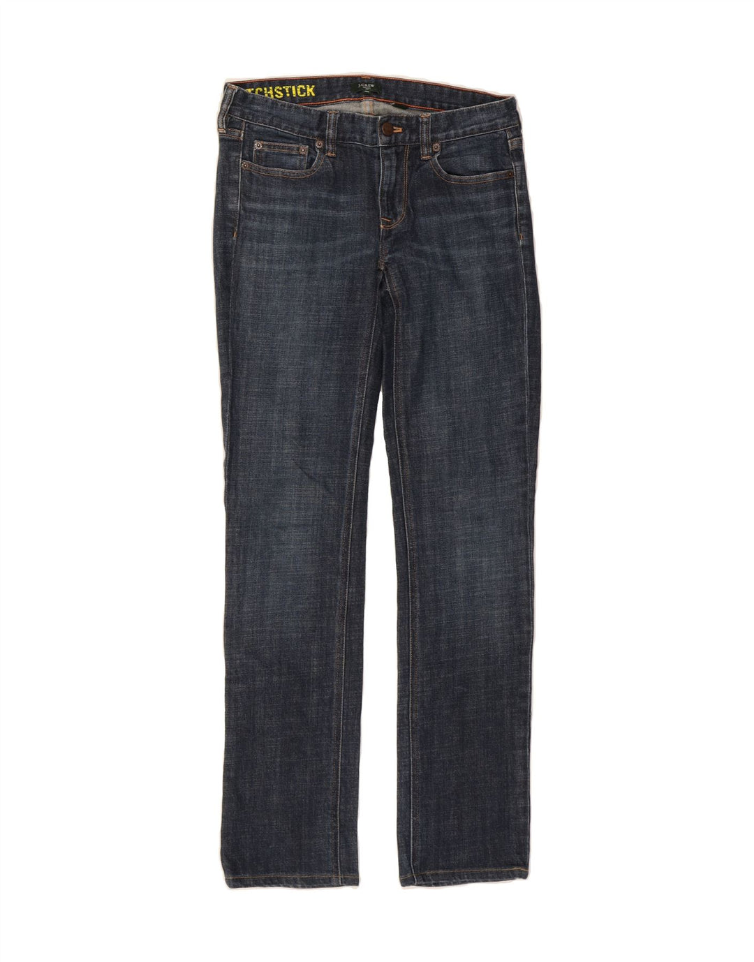 J. CREW Womens Stretch Slim Jeans W26 L31 Navy Blue Cotton Vintage J. Crew and Second-Hand J. Crew from Messina Hembry 