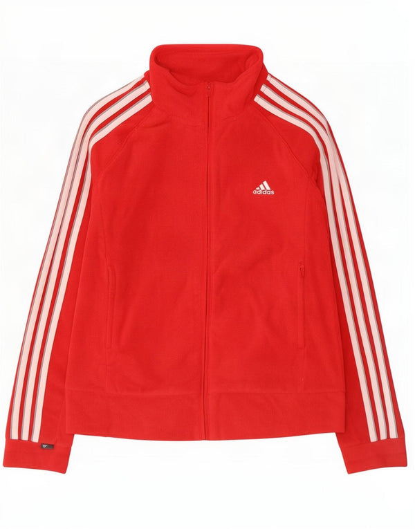 Jachetă Fleece pentru femei Adidas UK 14 Medium Red