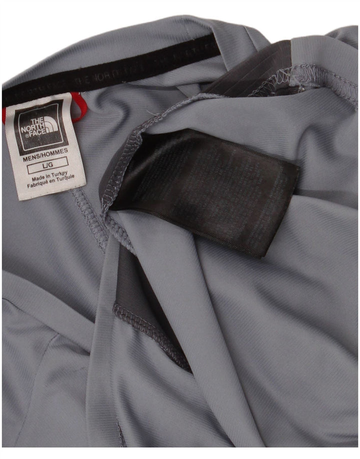 Tricou pentru bărbați The North Face Top mare, gri, poliester color bloc
