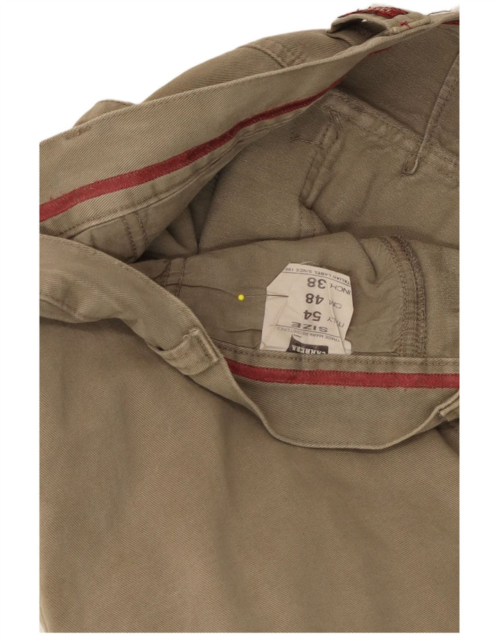 Pantaloni cargo drepti pentru bărbați Carrera W38 L33 bumbac kaki