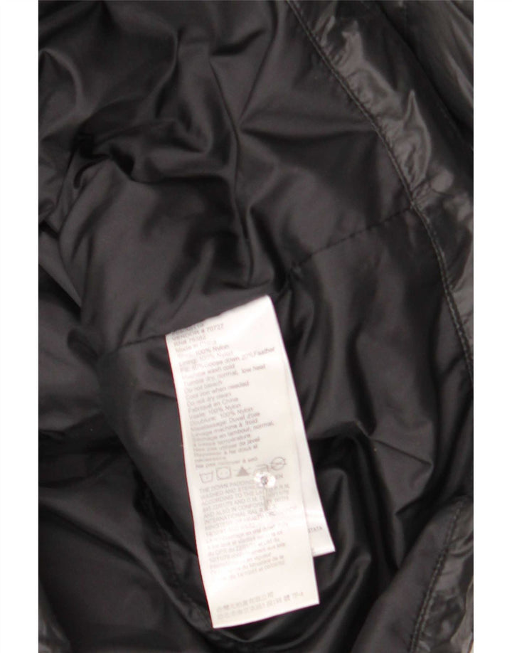 Jachetă căptușită cu glugă Timberland pentru femei UK 14 Medium Black Nylon