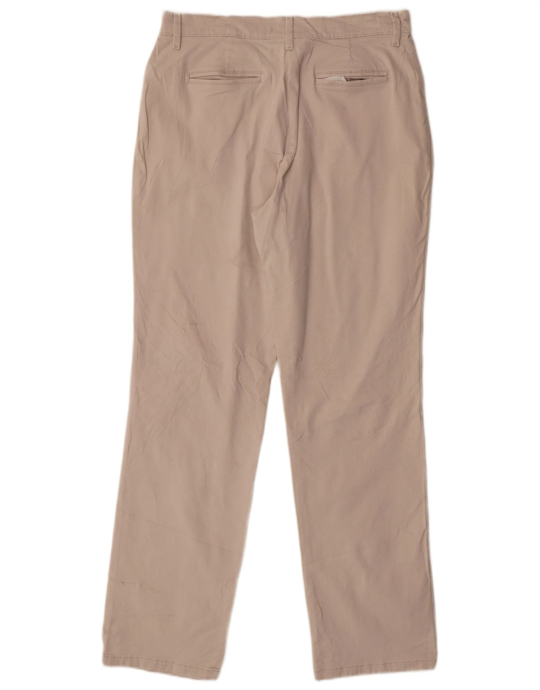 Pantaloni casual pentru femei Lee, cu croiala relaxată, US 8 Medium W30 L30, bej, bumbac