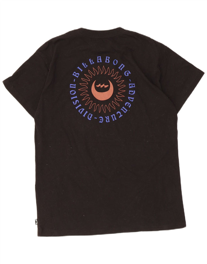 Tricou grafic pentru bărbați Billabong Top mediu negru bumbac