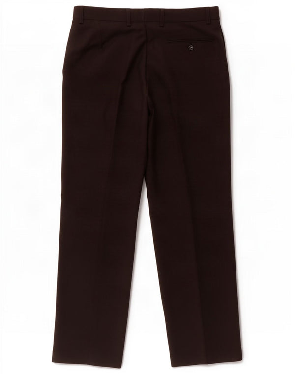 Marks & Spencer Pantaloni drepți pentru bărbați L32 L31 Poliester negru