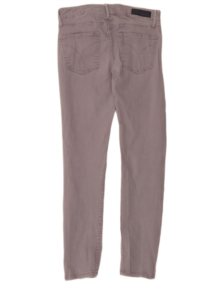 Pantaloni casual skinny CALVIN KLEIN pentru femei W26 L27 gri