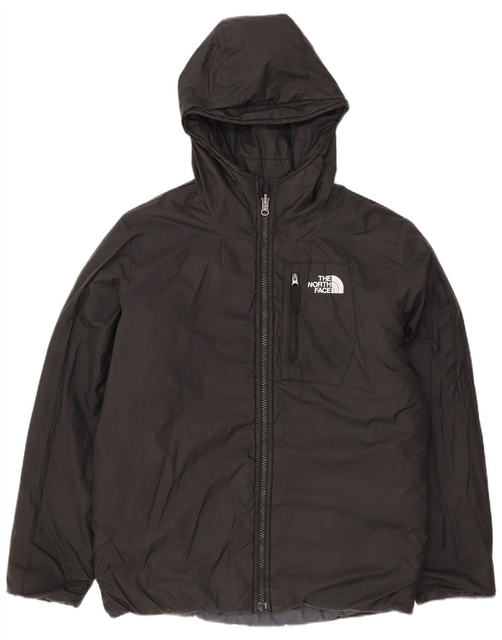 Jachetă căptușită pentru băieți The North Face 11-12 ani, mare, gri, colorblock