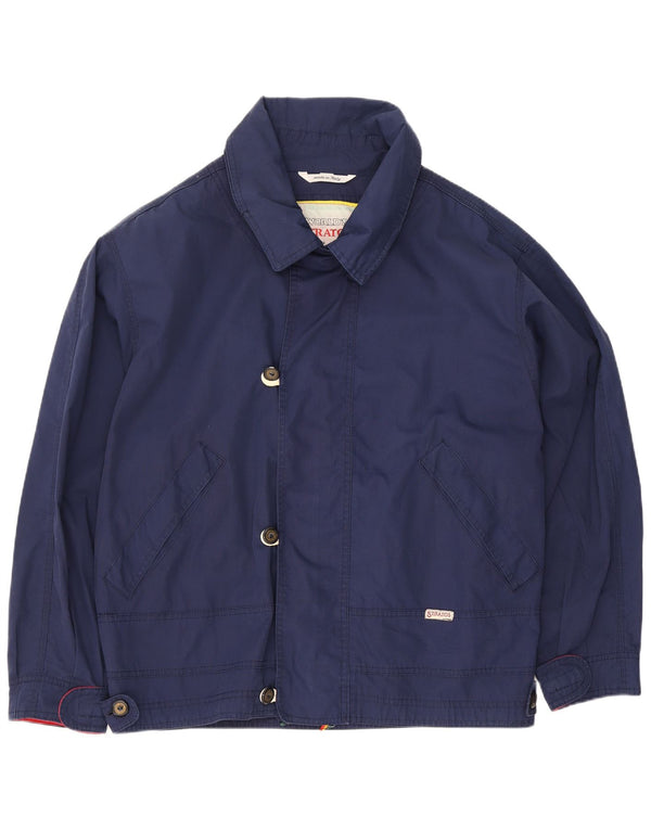 Bomber vintage pentru bărbați UK 38 Medium Bleumarin Poliester