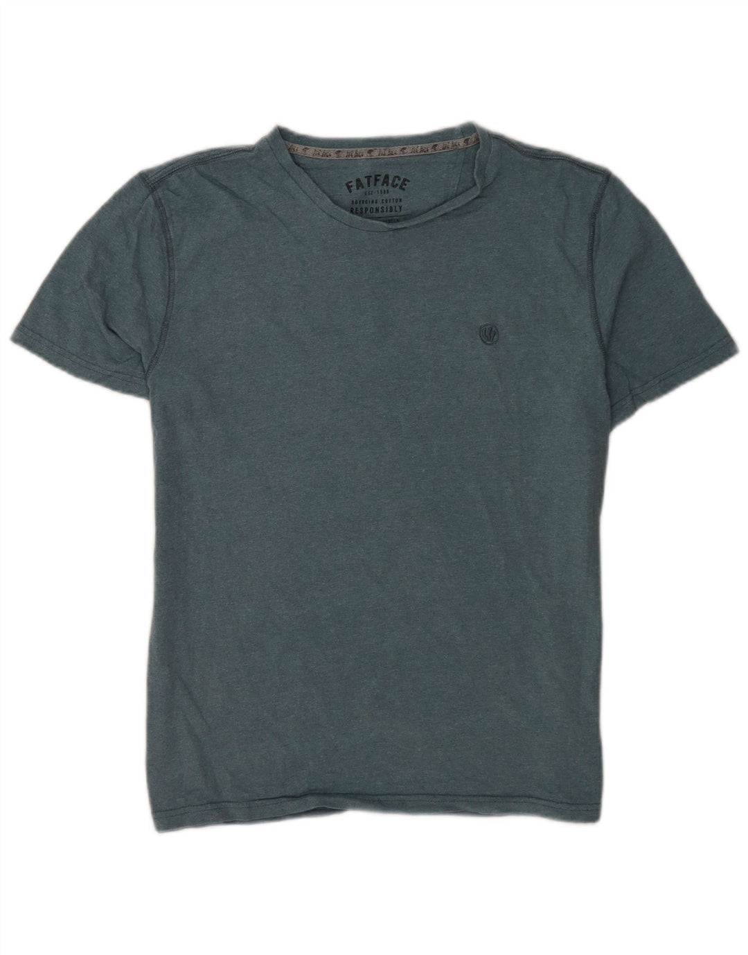 Tricou pentru bărbați Fat Face Top mare din bumbac verde