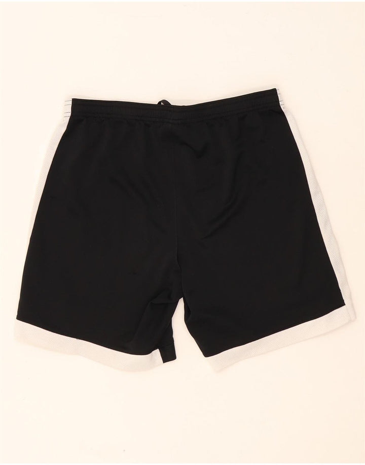 Pantaloni scurți sport NIKE Dri Fit pentru bărbați, negru mediu, poliester color bloc