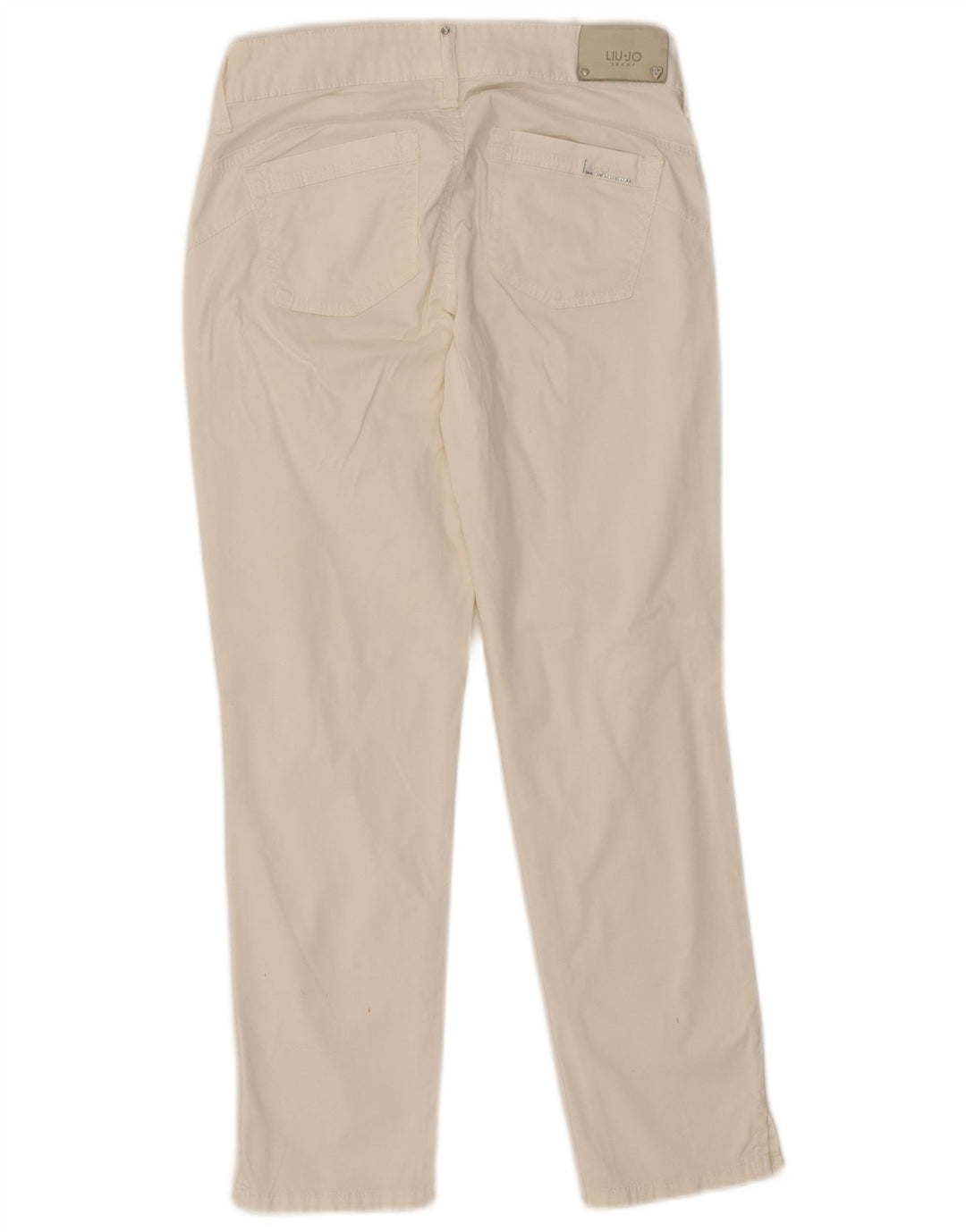 Blugi slim dama Liu Jo W28 L26 bumbac alb