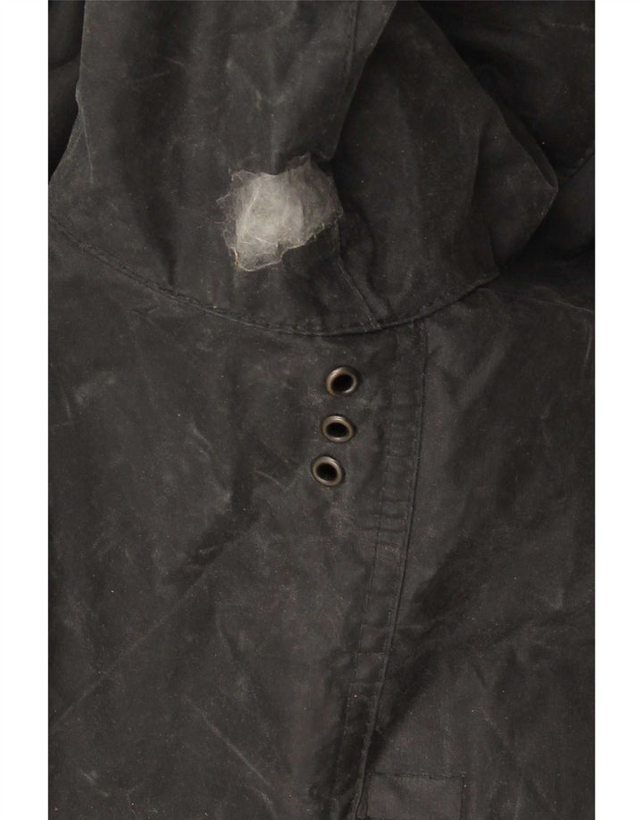 Jachetă pentru bărbați Barbour din bumbac cerat EU 50 Medium Negru