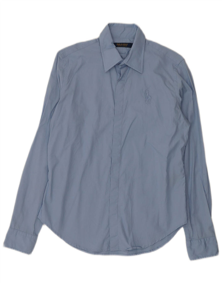 Cămașă de golf Polo Ralph Lauren pentru femei US 8 Medium Blue Bumbac