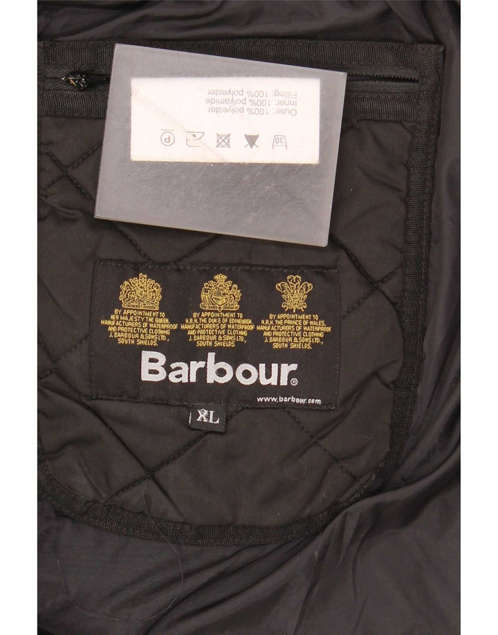 Jachetă matlasată pentru bărbați Barbour UK 42 XL Poliester negru