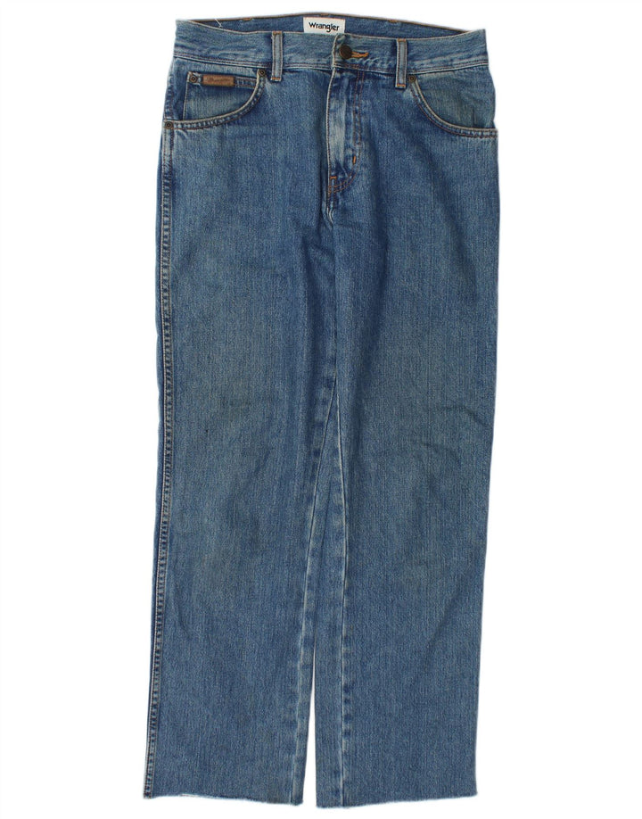 Blugi drepte pentru bărbați Wrangler Texas W30 L28 Bumbac albastru