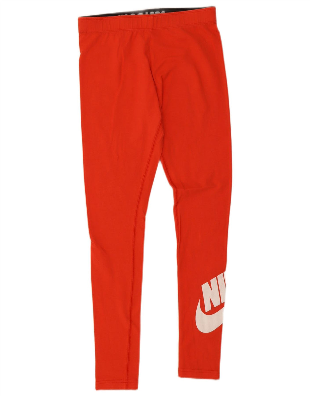 Leggings grafic Nike pentru femei UK 8 mic portocaliu bumbac