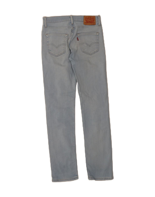 LEVI'S Womens 511 Slim Jeans W30 L32 Blue Cotton