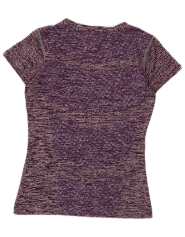 Tricou Nike Dri Fit pentru femei Top UK 12 Medium Purple Flecked Poliester