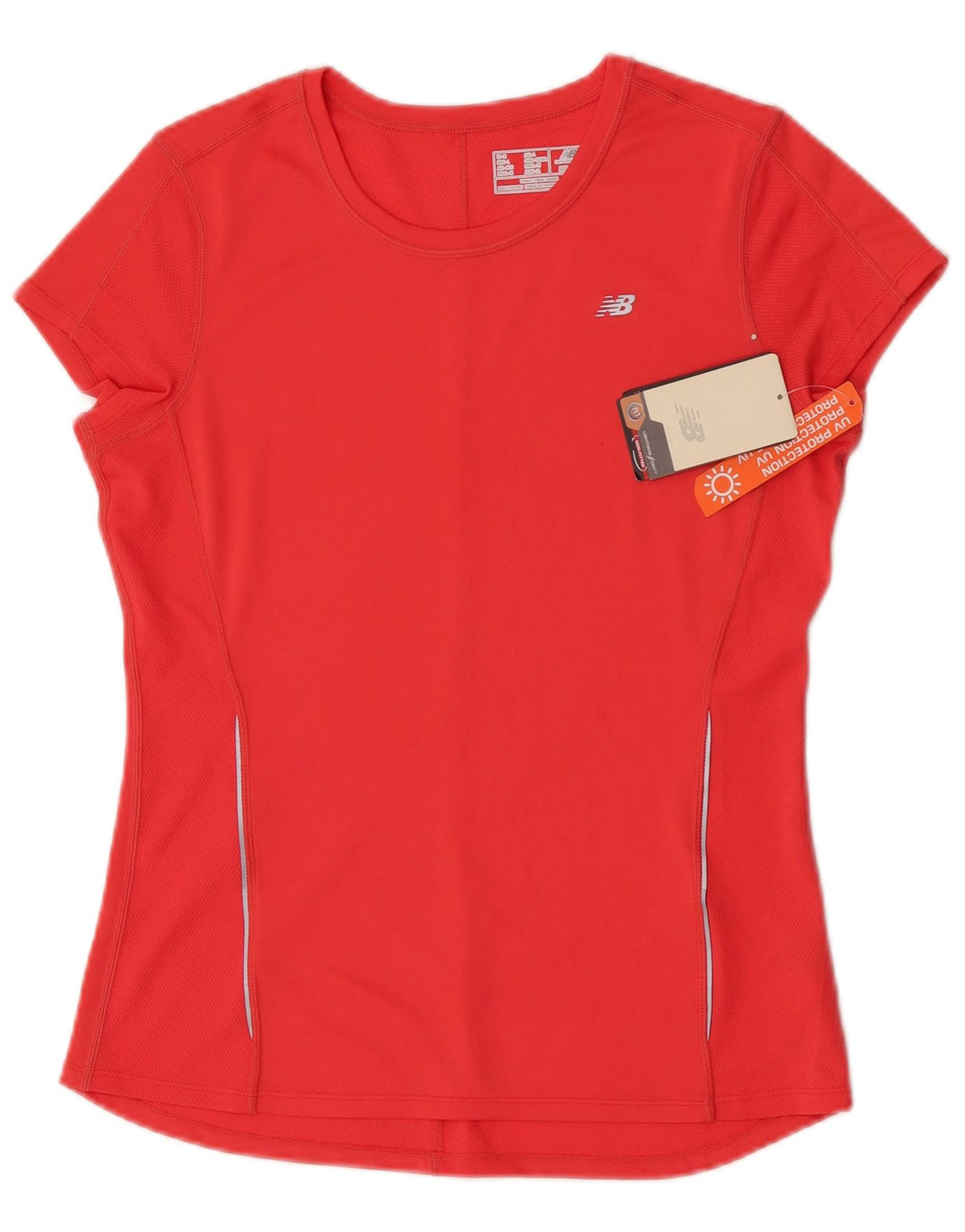 Tricou pentru femei New Balance Top UK 14 Large Red Poliester