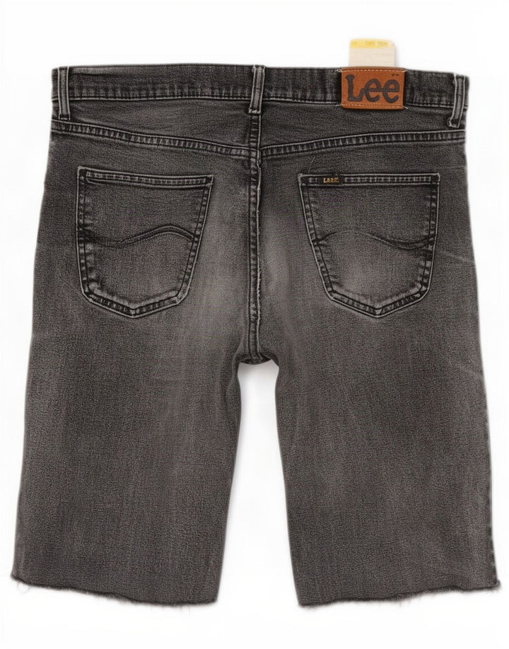 Pantaloni scurți din blugi Brooklyn pentru bărbați Lee W36, bumbac gri mare