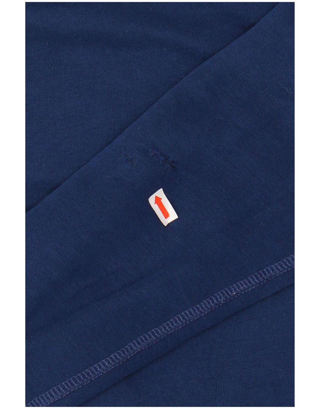 ABERCROMBIE & FITCH Pulover cu glugă cu grafic pentru femei UK 14 Medium Bleumarin