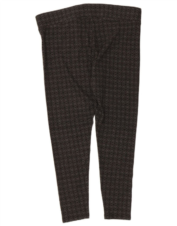 Leggings Capri pentru femei Marks & Spencer UK 16, mare, gri, poliester geometric