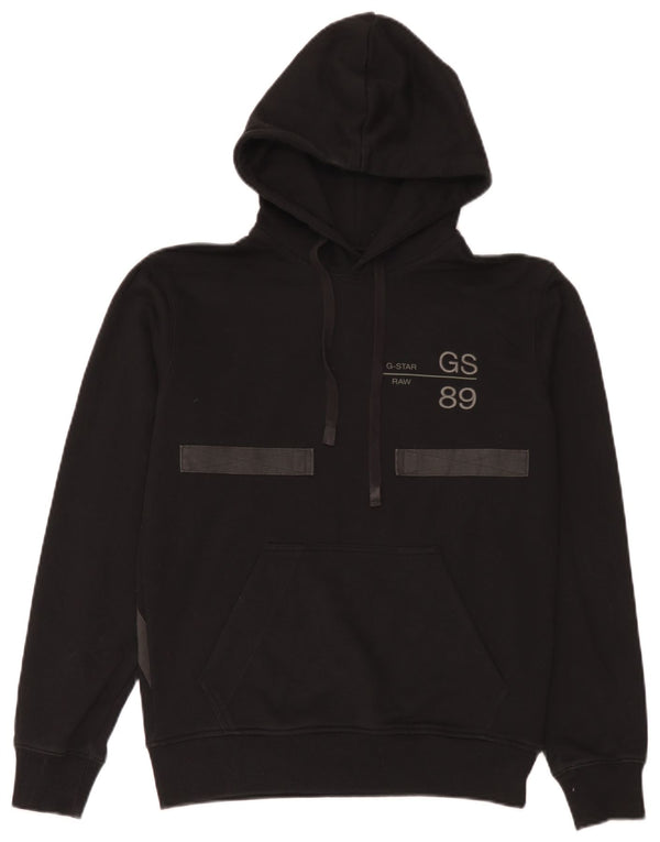 G-Star Pulover grafic pentru bărbați XS bumbac negru