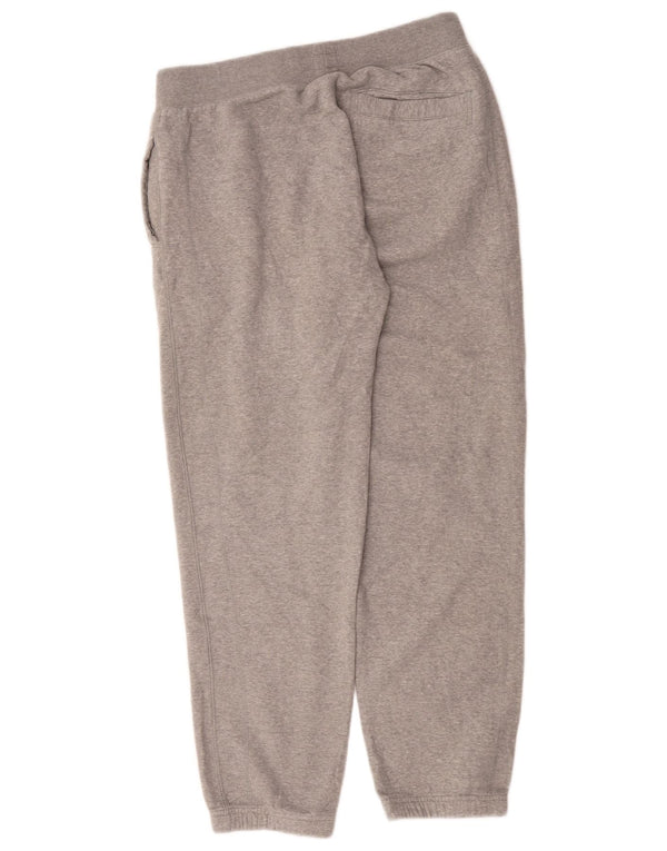 Pantaloni de trening Converse pentru bărbați Joggeri din bumbac gri mediu