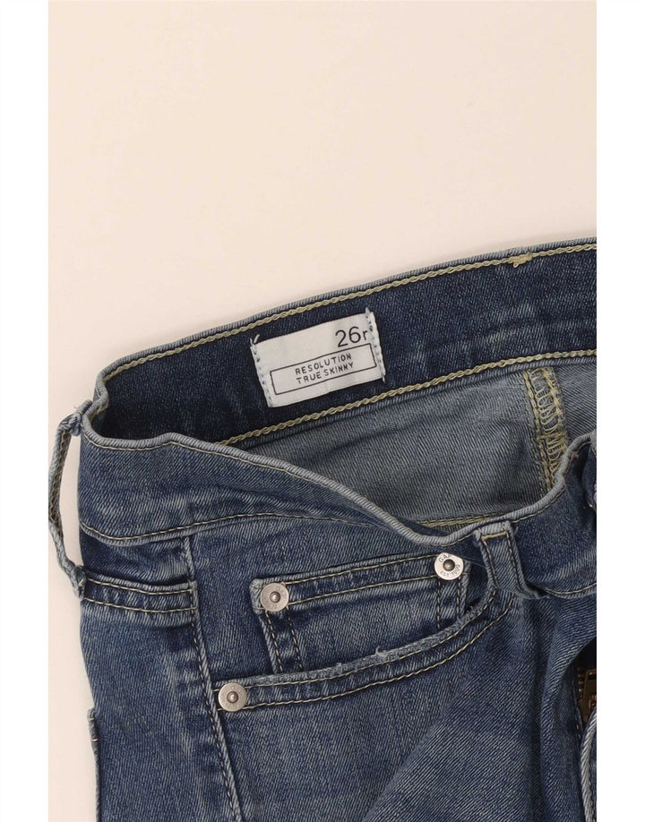 Blugi skinny pentru femei Gap W26 L30 albastru