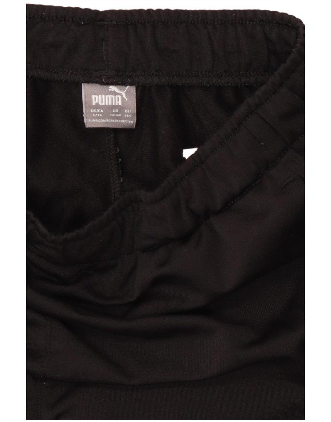 Pantaloni de trening PUMA pentru baieti 13-14 ani poliester negru