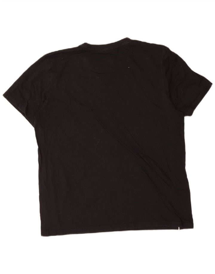 Tricou pentru bărbați Adidas Top mare, negru, bumbac