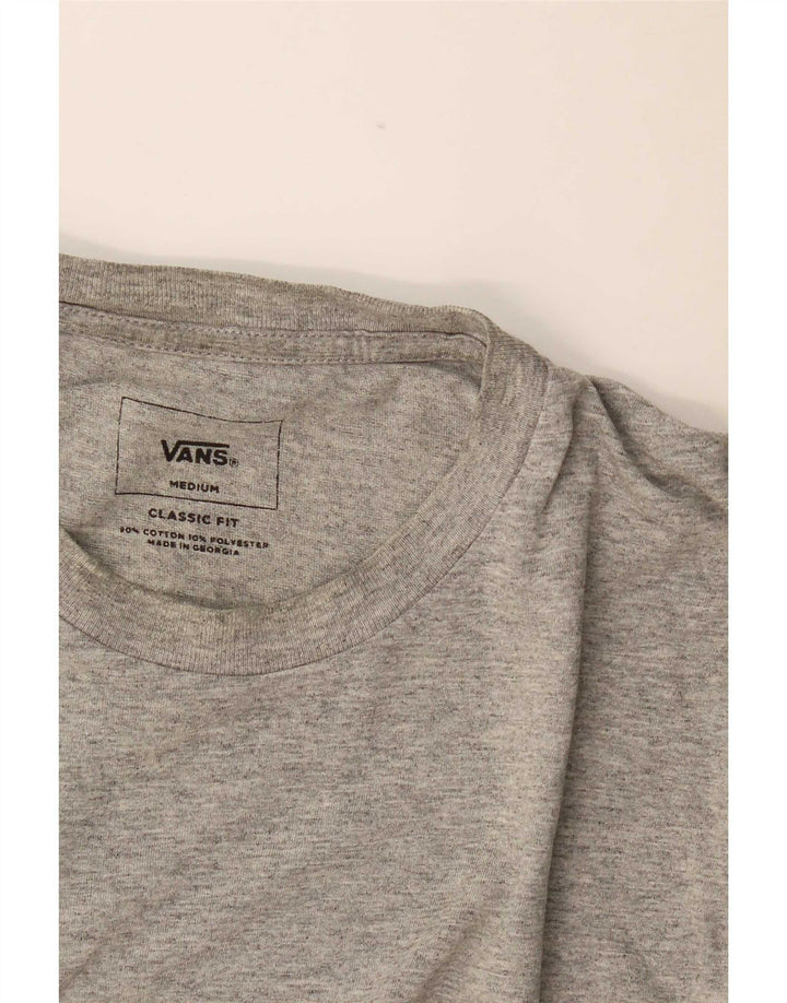 Tricou pentru bărbați Vans Classic Fit Top din bumbac gri mediu