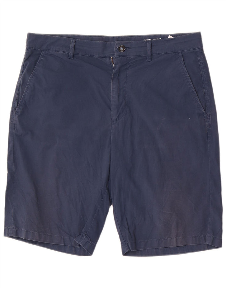 Pantaloni scurți chino North Sails pentru bărbați, cu ajustare normală, W33, bumbac, albastru bleumarin mediu