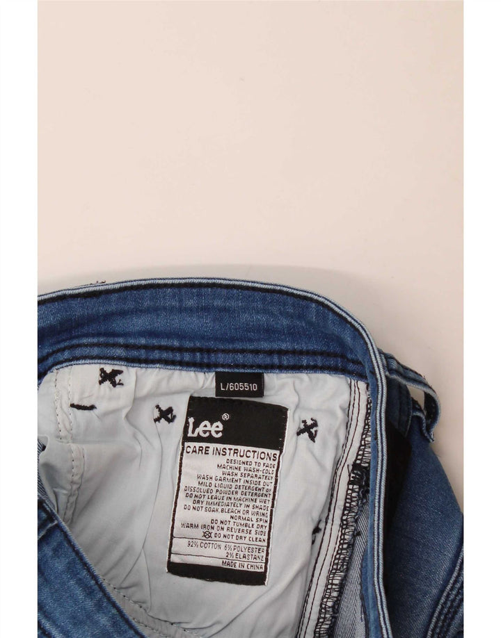 Blugi skinny pentru femei Lee W30 L31 bumbac albastru