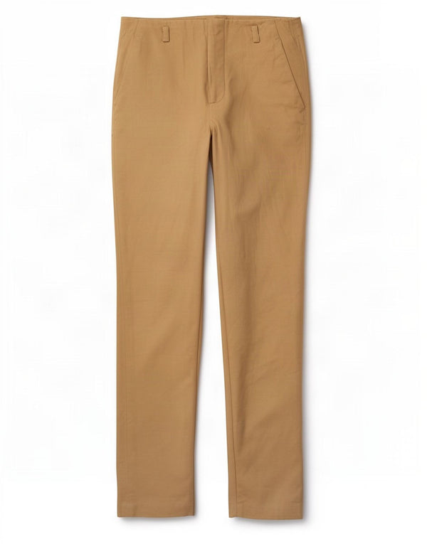 Pantaloni chino slim pentru femei Zara EU 34 2XS L24 L27 bumbac bej