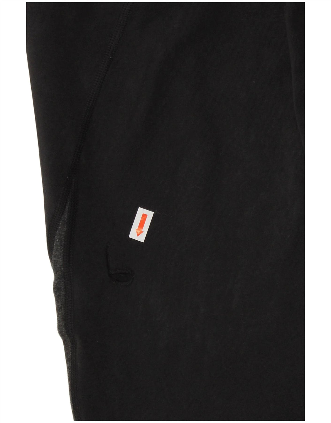 NIKE Womens Dri Fit Capri Leggings UK 12 Medium  Black Colourblock