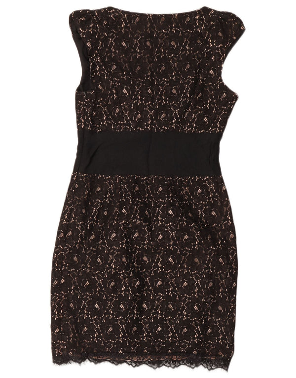 Rochie Oasis pentru femei din dantela UK 6 XS, negru, nailon floral